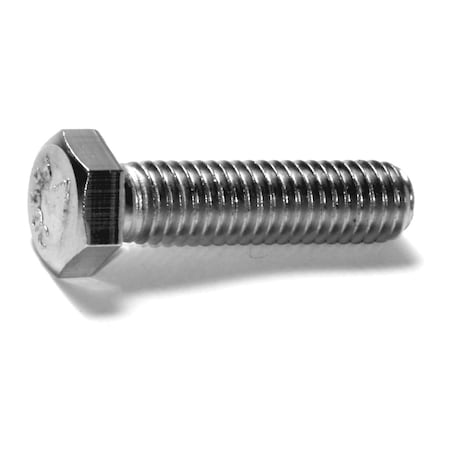 Midwest Fastener 18-8, 3/8"-16 Hex Head Tap Bolt, Plain Stainless Steel, 1-1/2 in L, 5 PK 78701